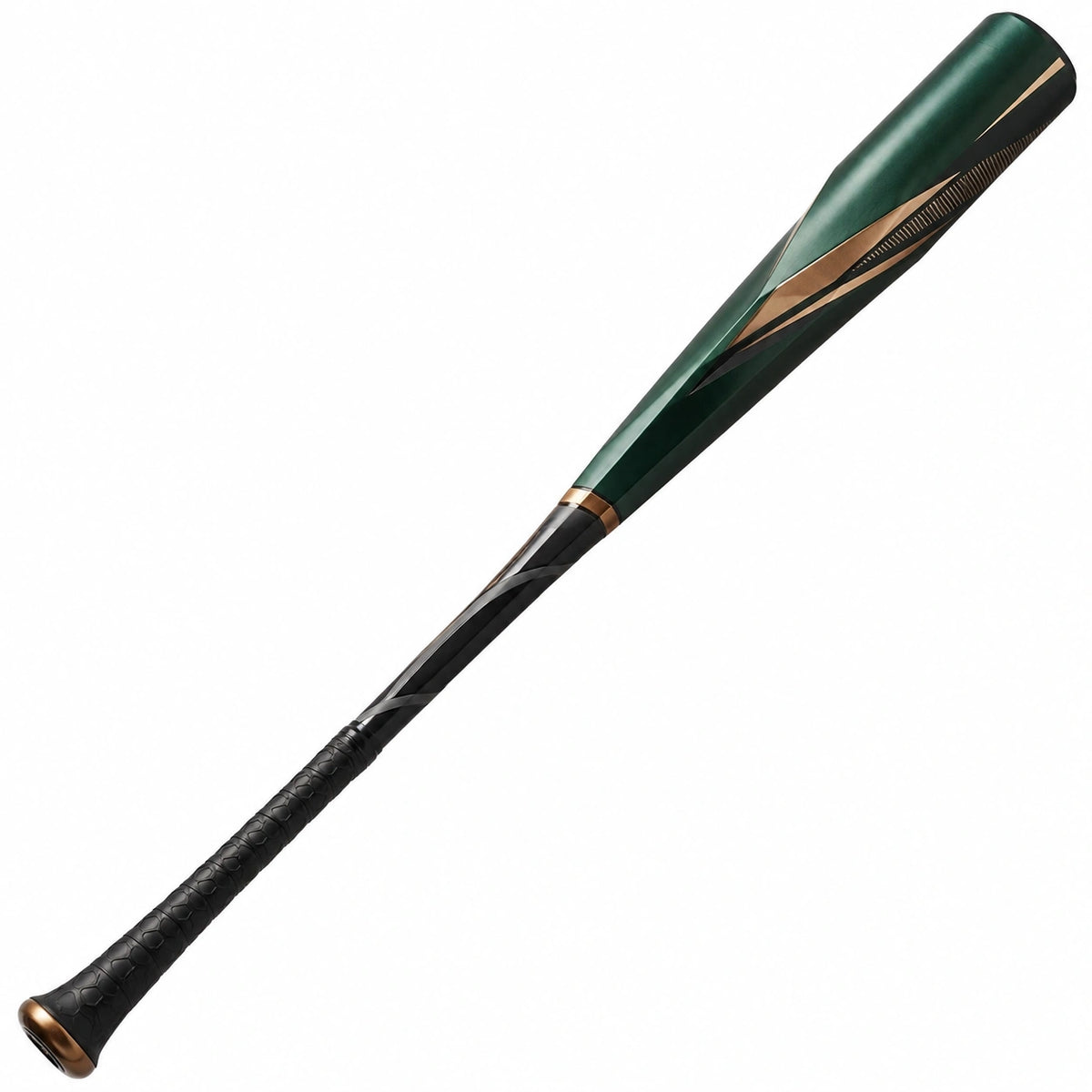 Bate de béisbol 86cm verde y negro