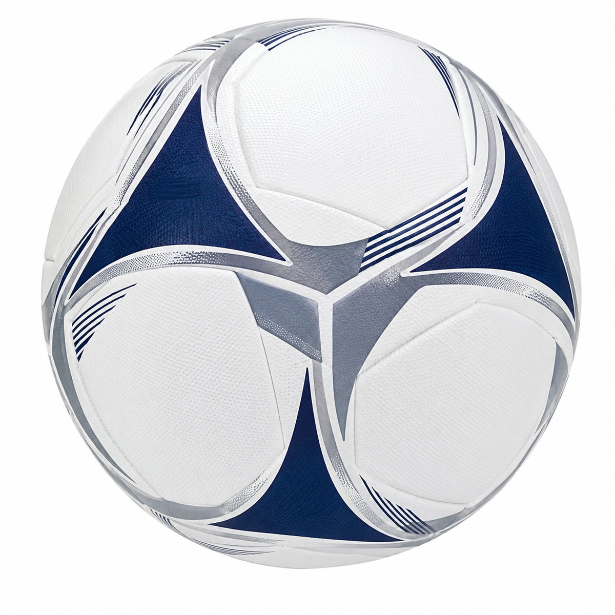 Balón de Fútbol Competición Blanco y Azul