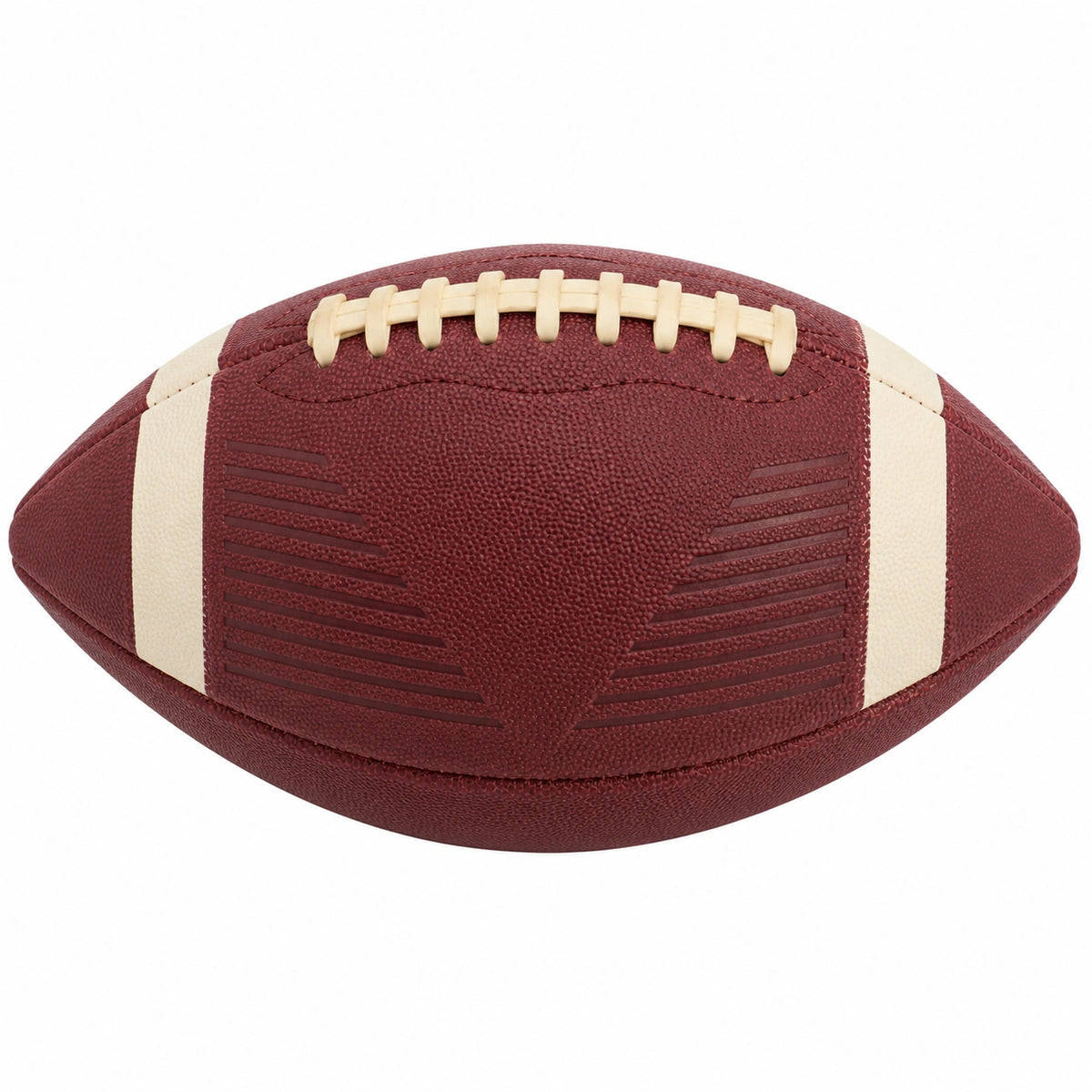 Balón de fútbol americano marrón con agarre mejorado