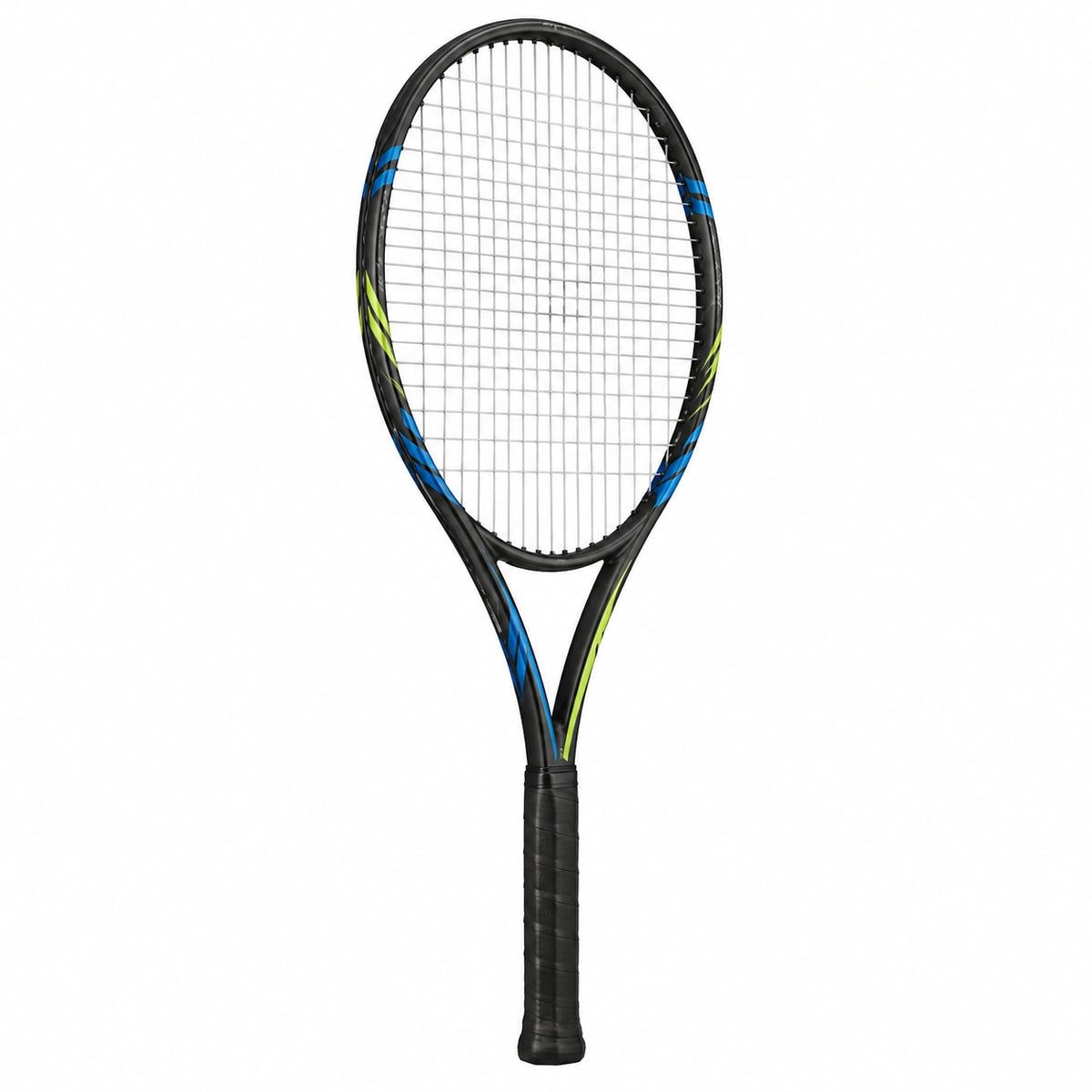Raqueta de Tenis Profesional para Adultos Negro/Azul/Verde