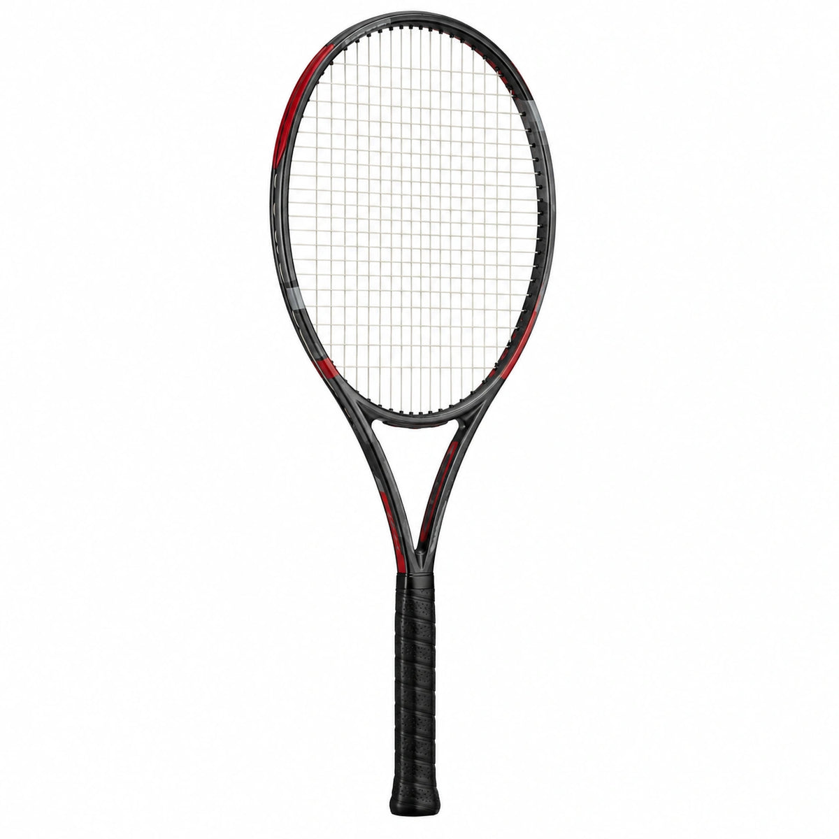 Raqueta de Tenis para Adultos Negra y Roja, 68 cm