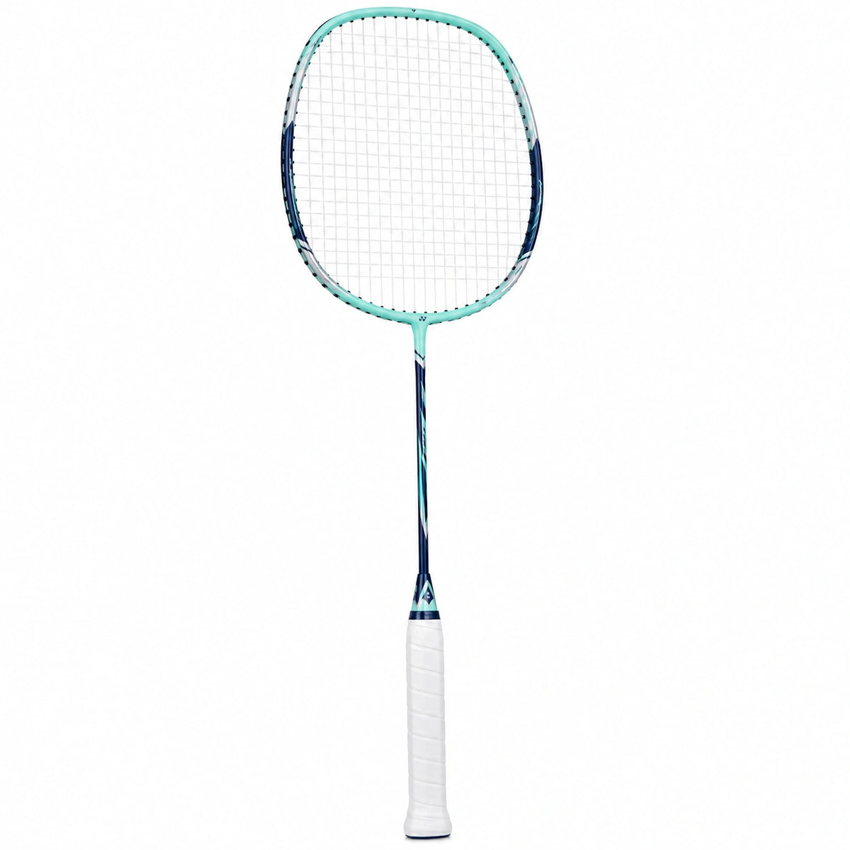 Raqueta de Bádminton Ligera Verde y Azul para Competencia