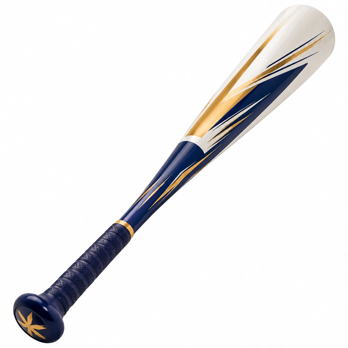 Bate de Béisbol Profesional de 81 cm Azul y Oro