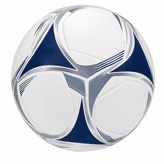 Balón de Fútbol Competición Blanco y Azul