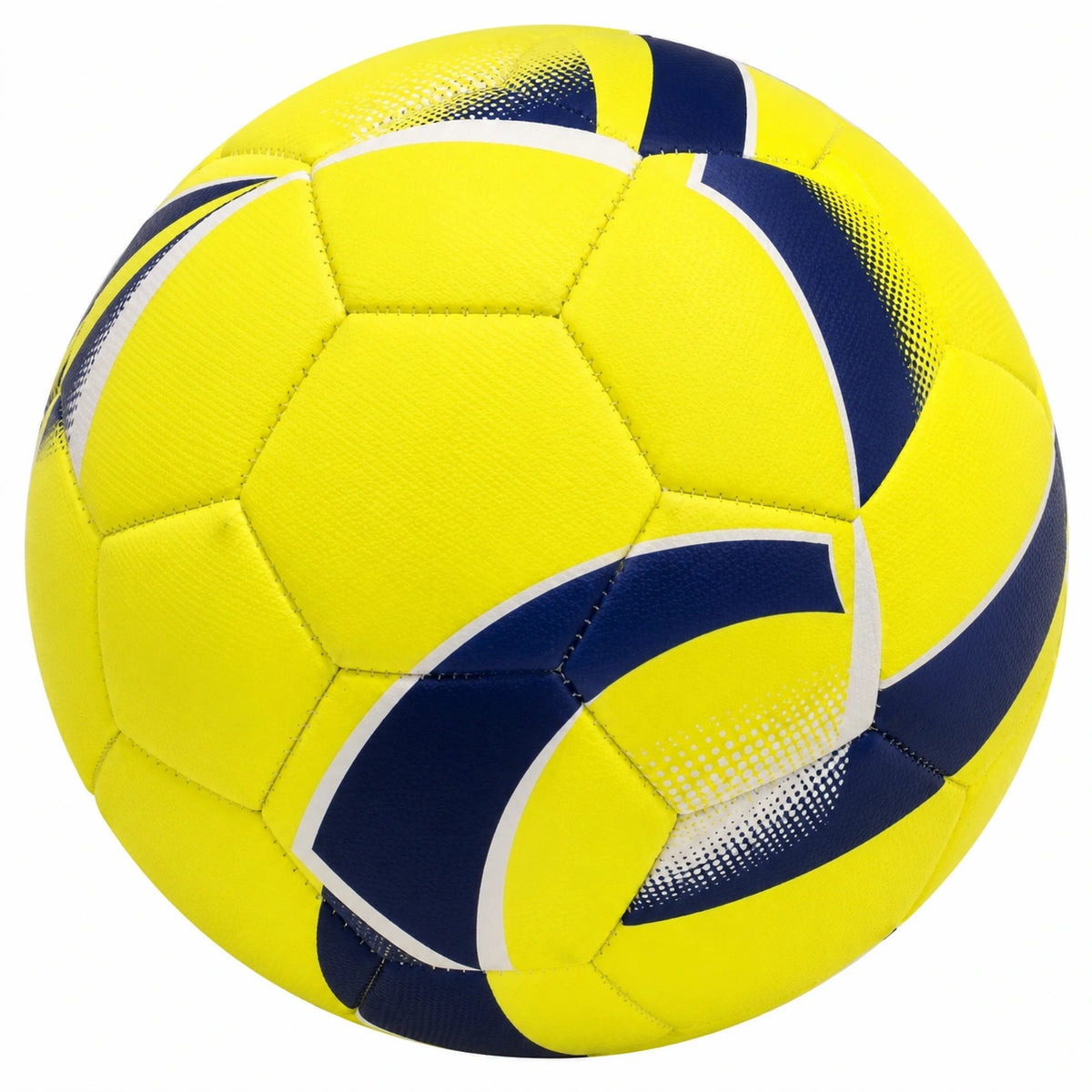 Balón de Fútbol Tamaño 5 Amarillo/Azul