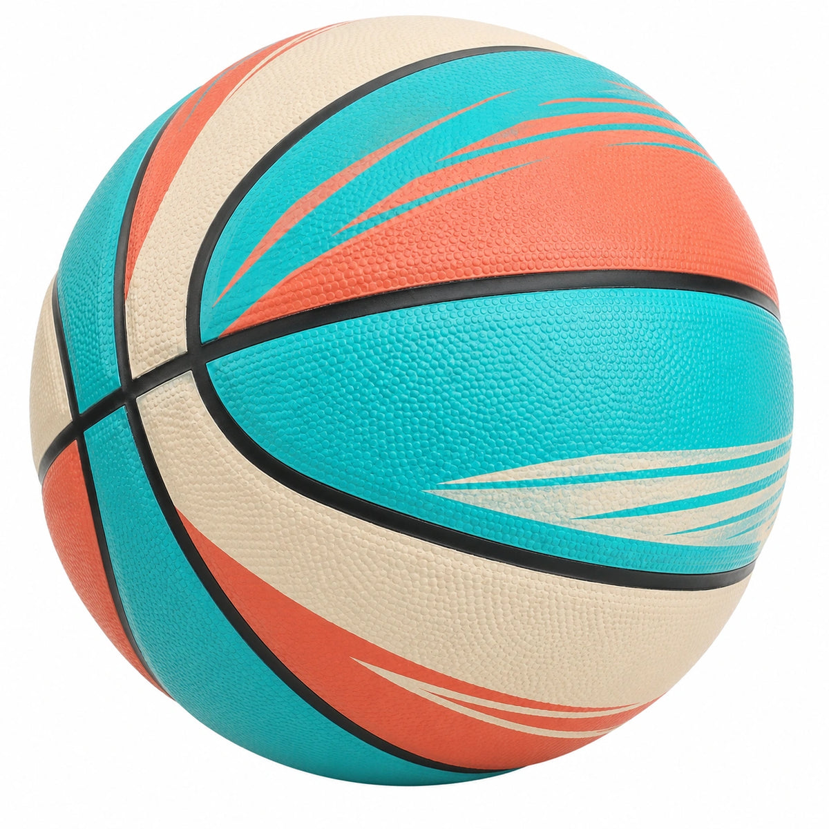 Balón de Baloncesto Multicolor para Interior y Exterior