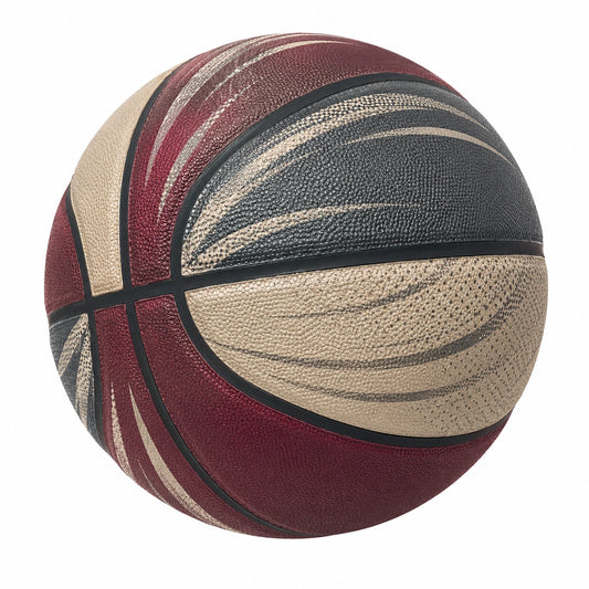 Balón de baloncesto tricolor para interiores y exteriores