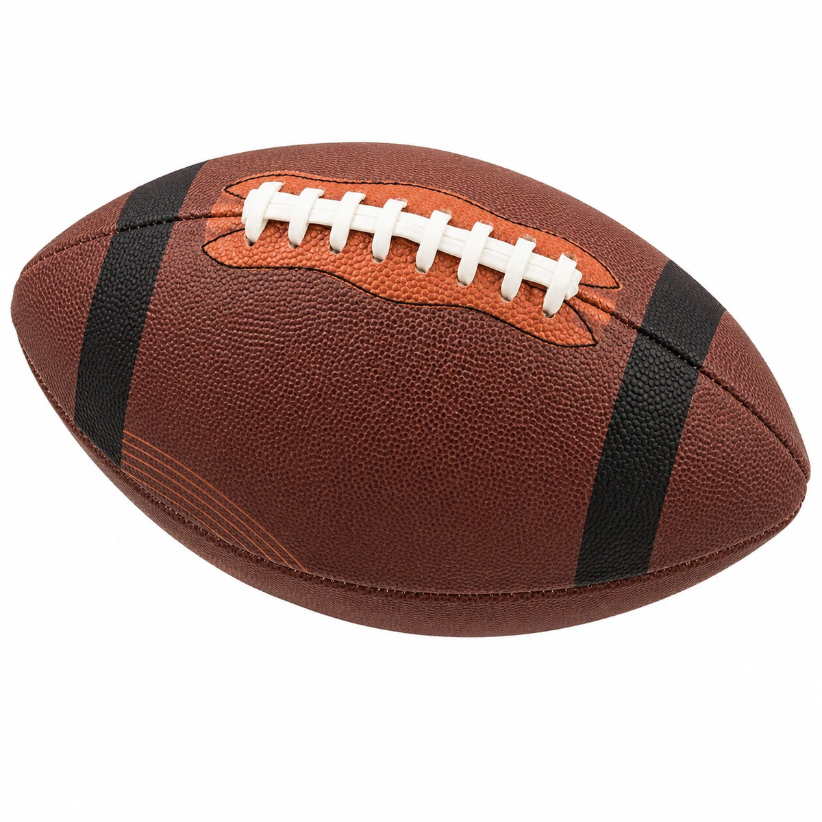 Balón de Fútbol Americano Marrón y Negro con Agarre Mejorado