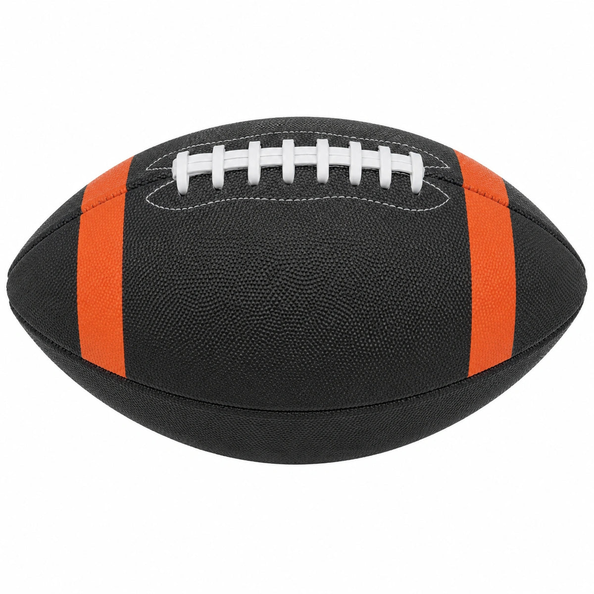 Balón de Fútbol Americano Negro y Naranja