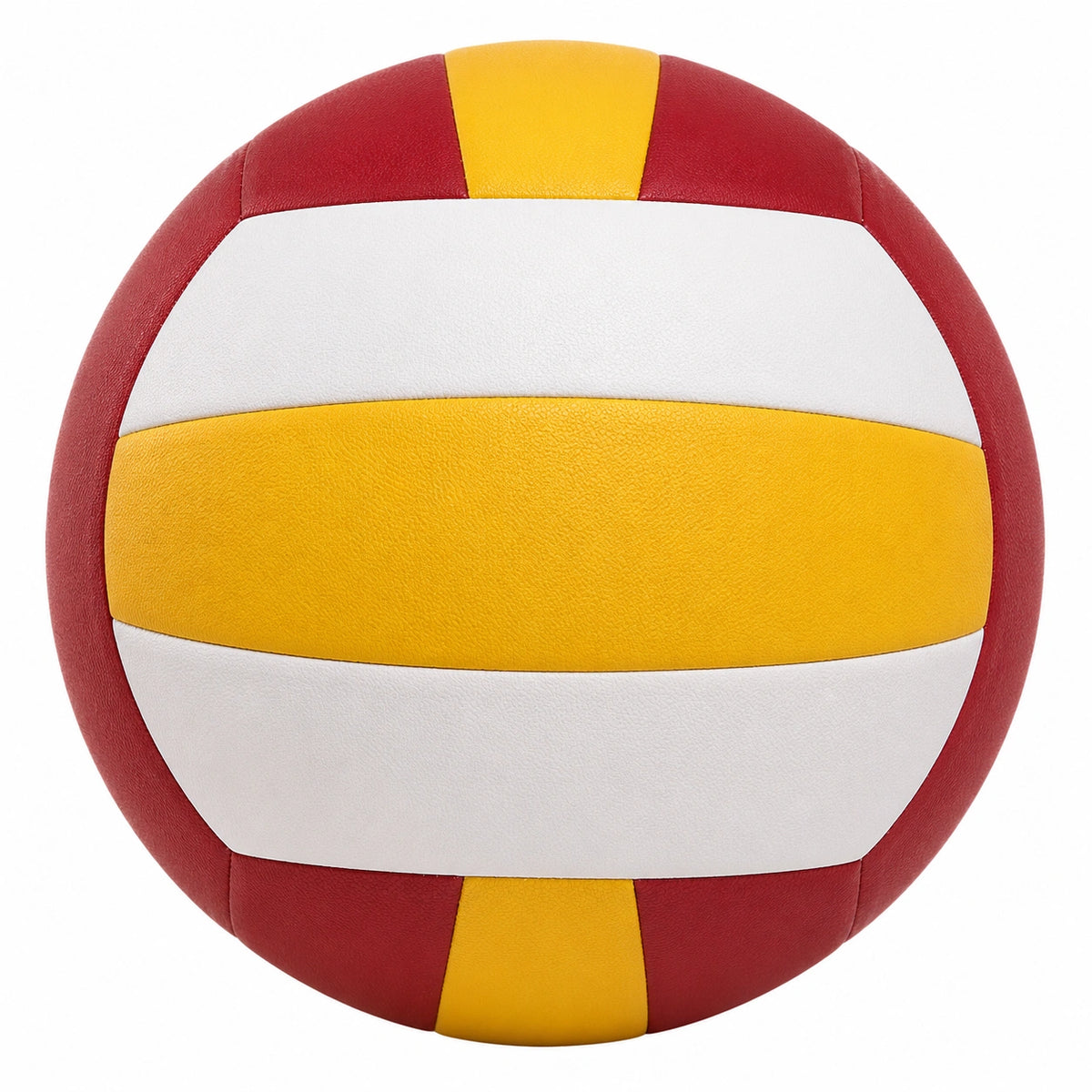 Balón de Voleibol Rojo, Amarillo y Blanco