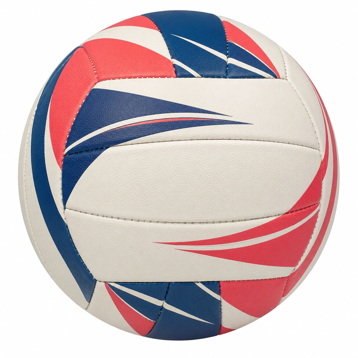 Balón de Voleibol para Exterior Blanco Azul y Rojo