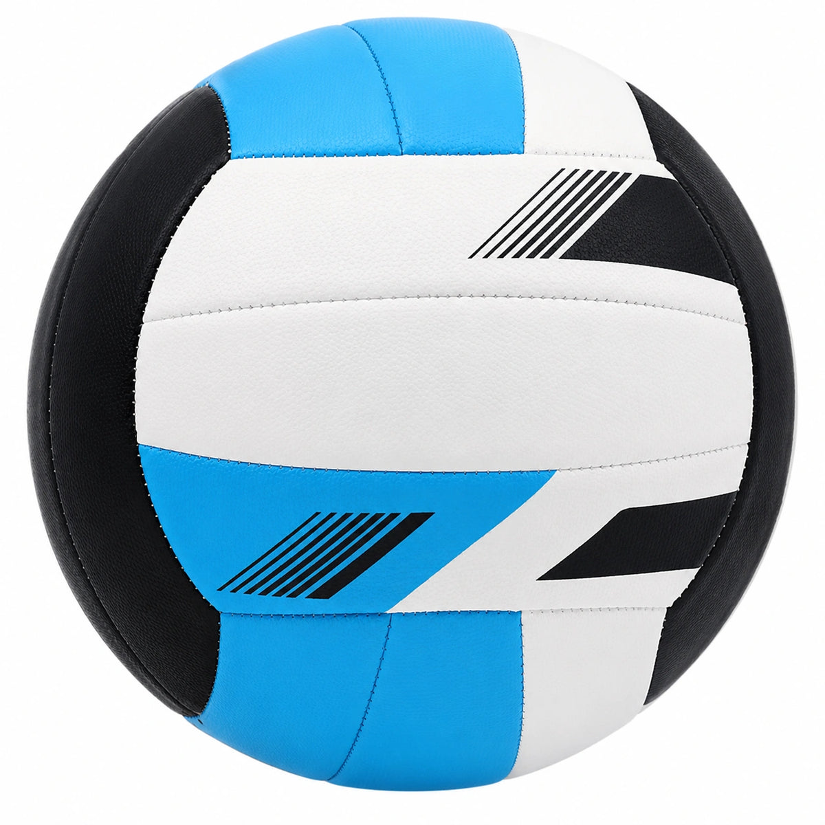 Balón de Voleibol Negro, Blanco y Azul 21cm