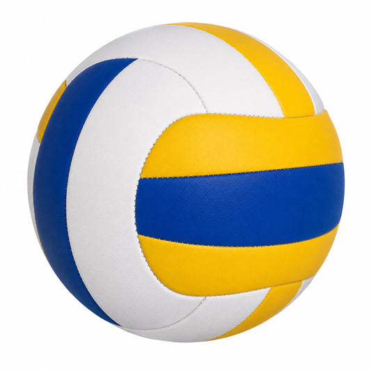 Balón de Voleibol Azul/Amarillo/Blanco 21 cm