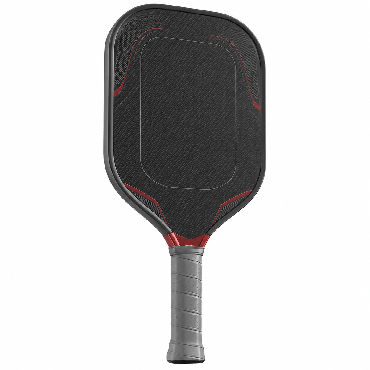 Pala de Pickleball Grafito Negro y Rojo