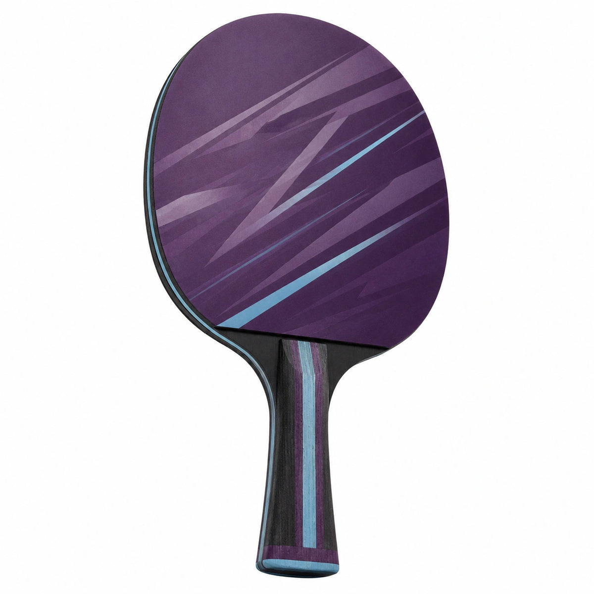 Paleta de Ping Pong Profesional Púrpura y Azul