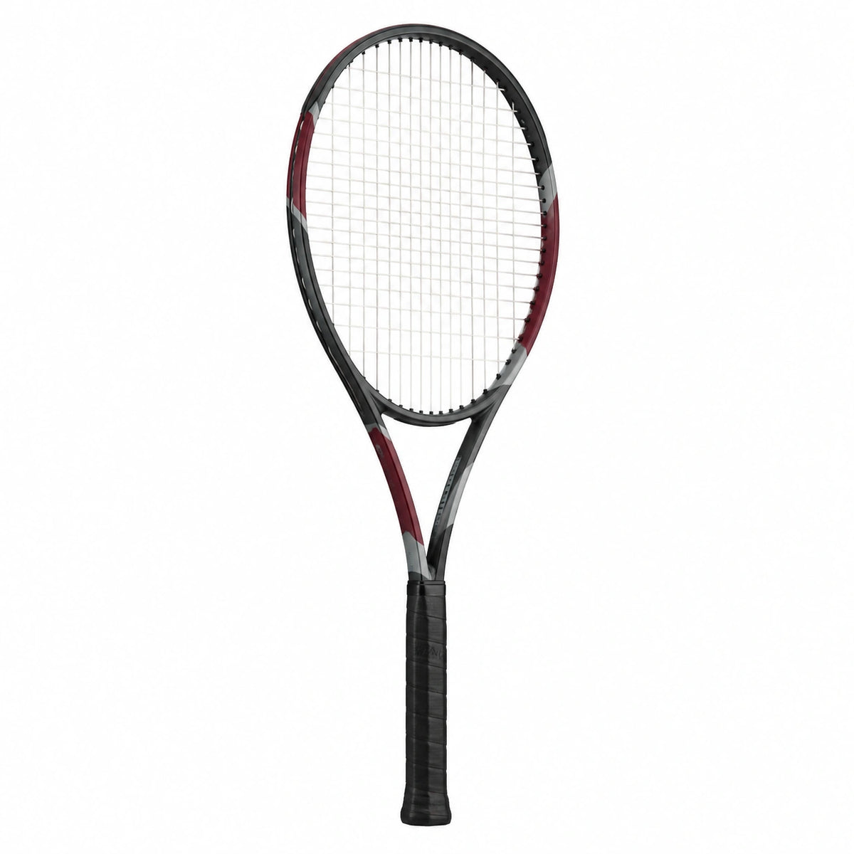Raqueta de Tenis Negro y Burdeos para Adultos