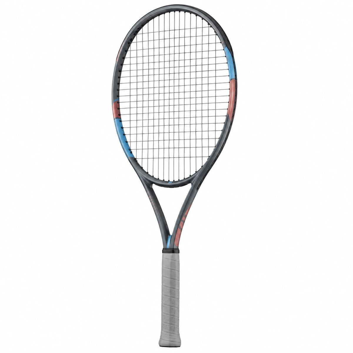 Raqueta de Tenis para Adultos Gris y Negro