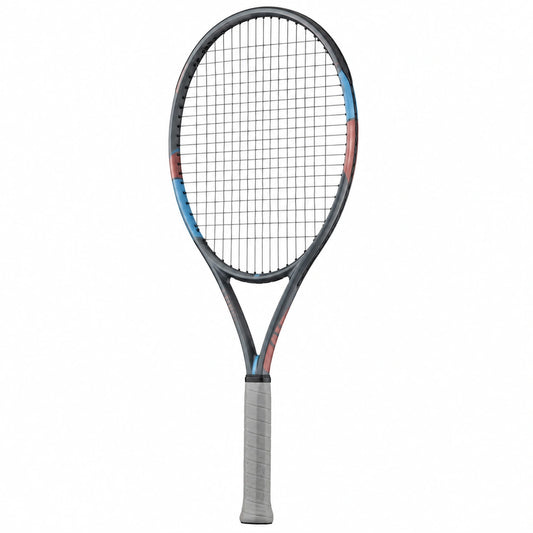 Raqueta de Tenis para Adultos Gris y Negro