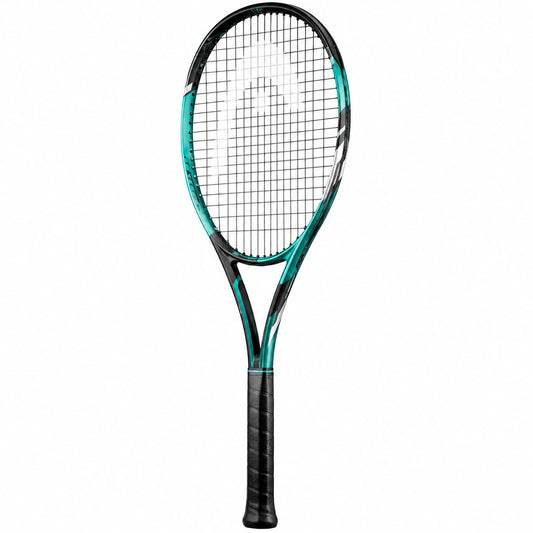 Raqueta de Tenis Profesional Equilibrada Verde y Negra