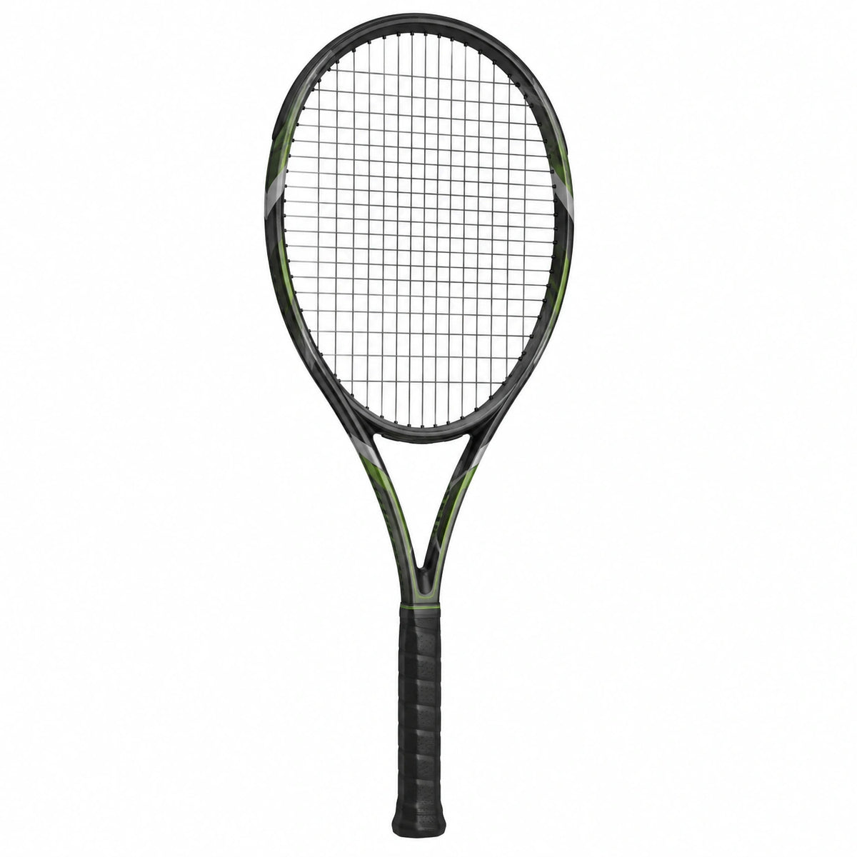 Raqueta de Tenis para Adultos Negro y Verde