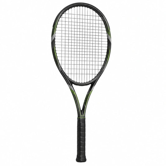 Raqueta de Tenis para Adultos Negro y Verde