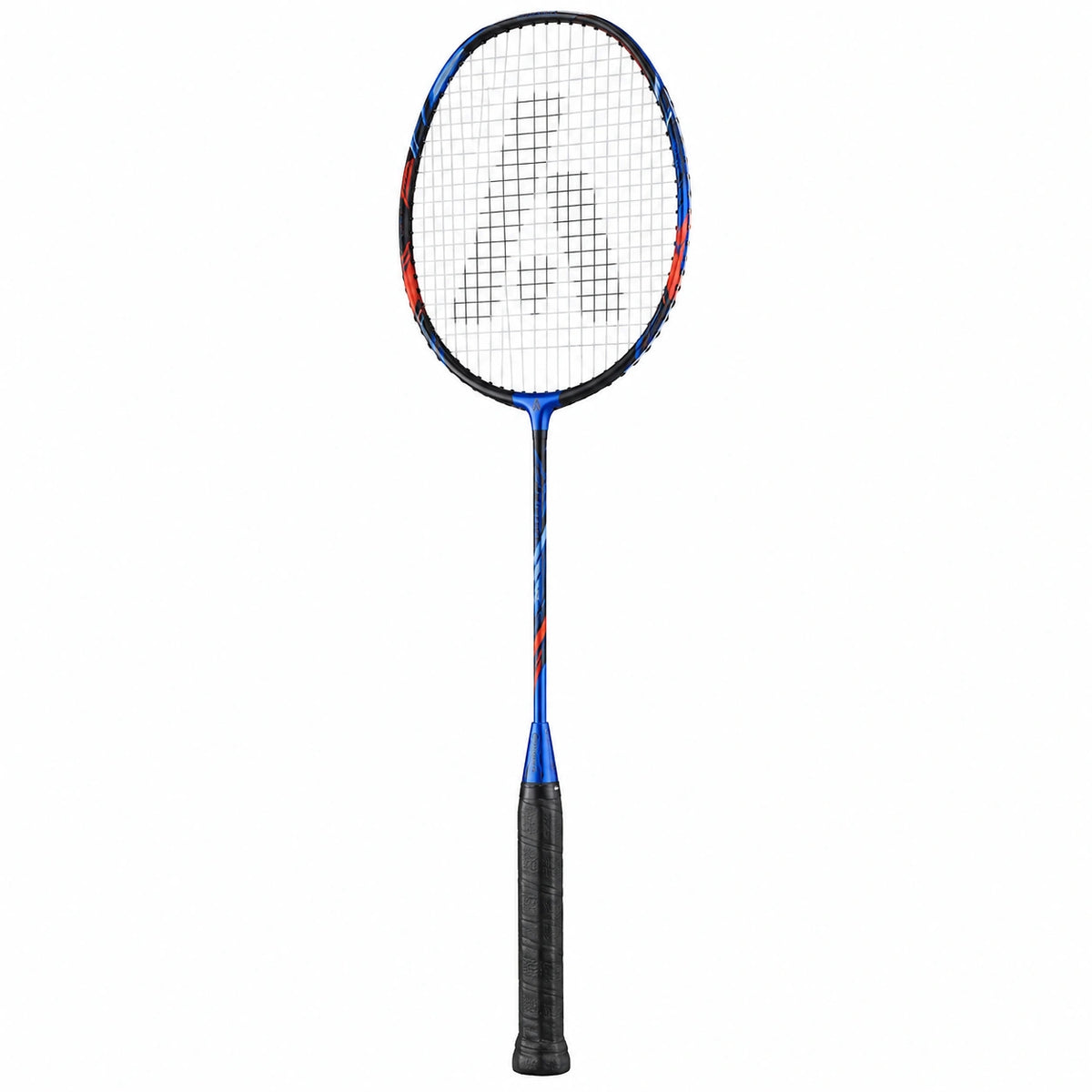 Raqueta de bádminton azul y negra para adultos