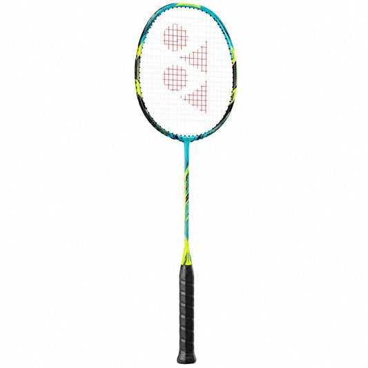 Raqueta de Bádminton Ligera Azul/Negro con Eje Reforzado