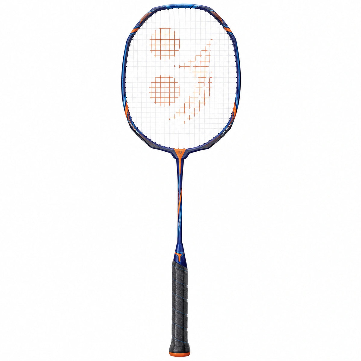 Raqueta de Bádminton Isométrica Azul/Naranja para Adultos