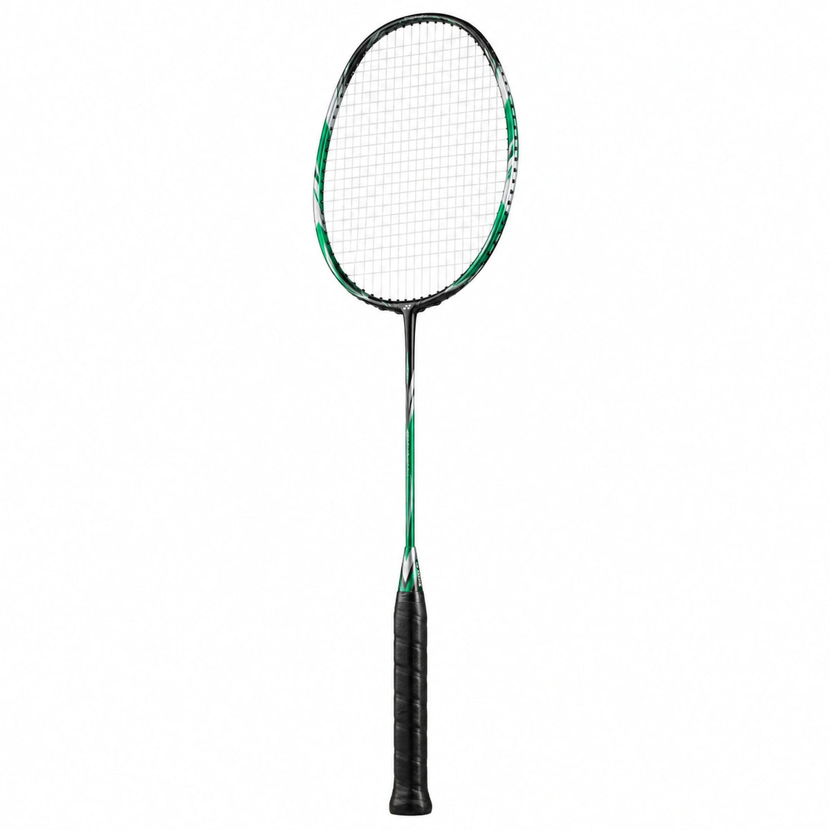 Raqueta de Bádminton Ligera para Adultos Negro y Verde