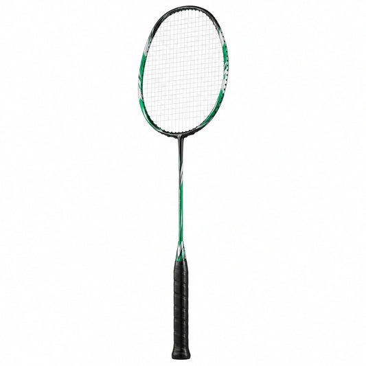 Raqueta de Bádminton Ligera para Adultos Negro y Verde